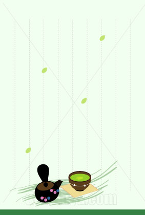 手紙 和風 はがき ハガキ ポストカード デザイン 淡い 色味 薄い テンプレート